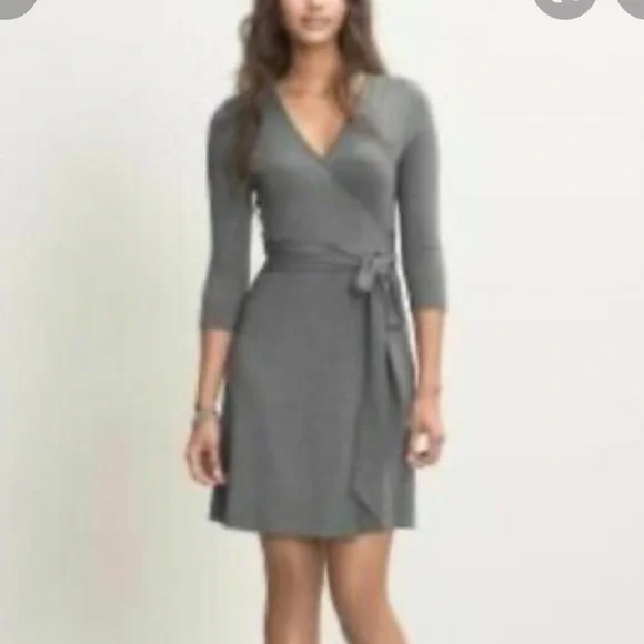 Banana Republic | Dresses | New Nwt Banana Republic Stretch Jersey Knit Wrap  Dress Medium | Poshmark